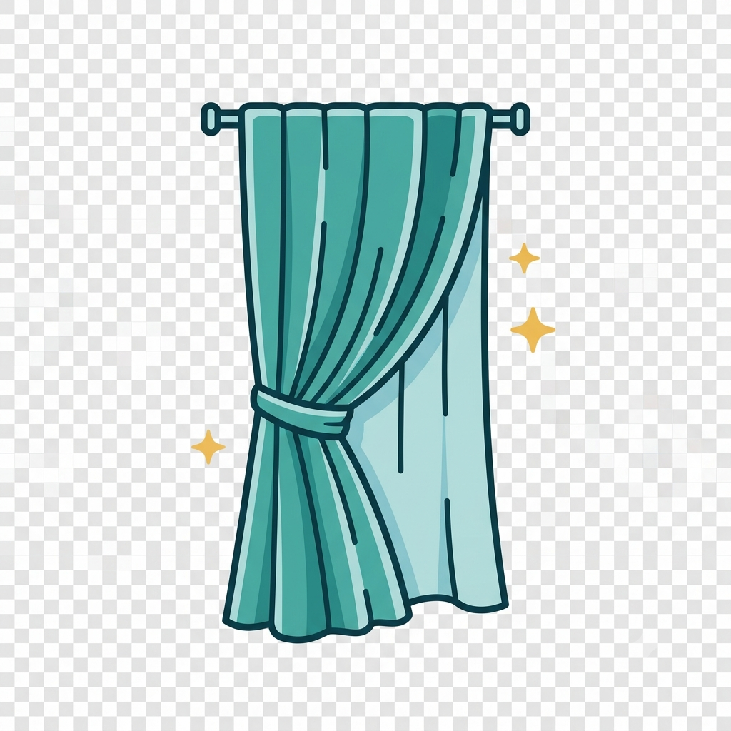 Curtain with Lining — per panel (1 metre)