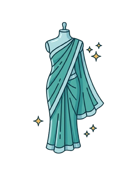 Plain Saree