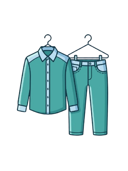 Shirt / T-shirt / Trouser / Jeans
