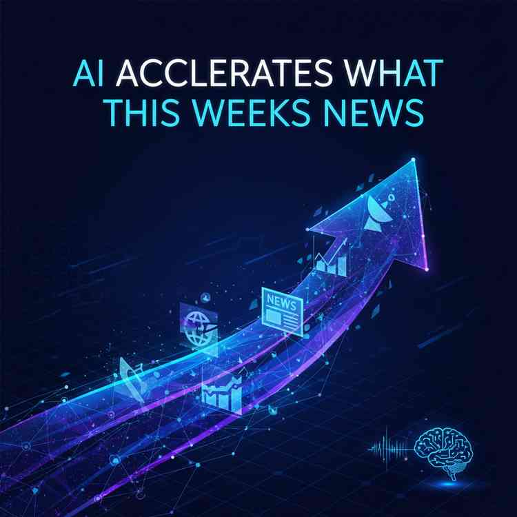 AI Accelerates What This Weeks News
