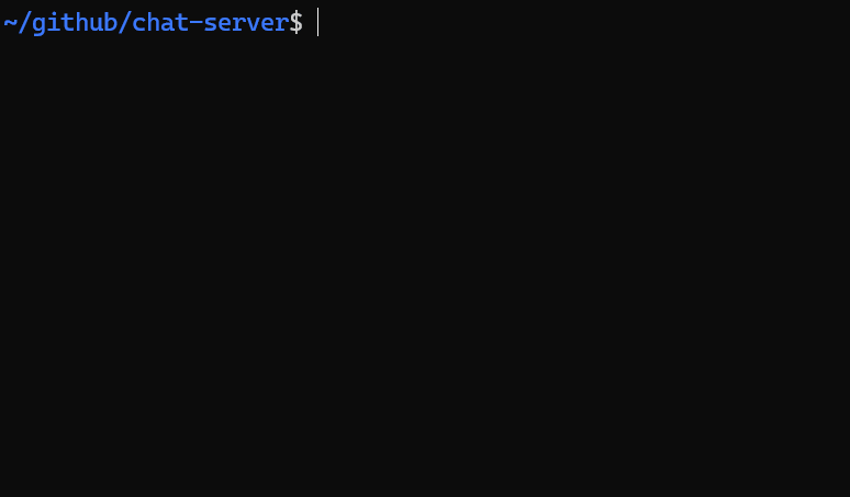 chat server demo