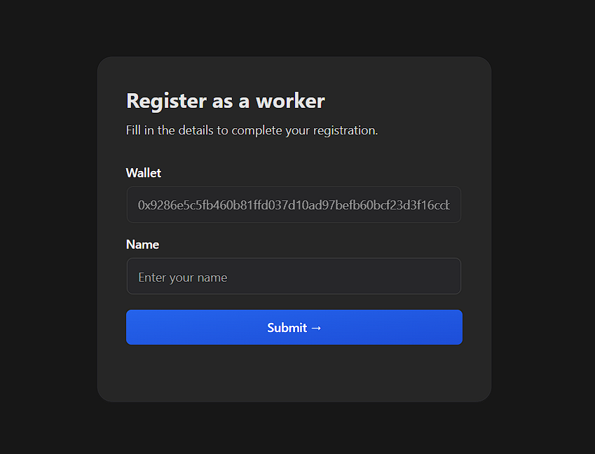 worker registory