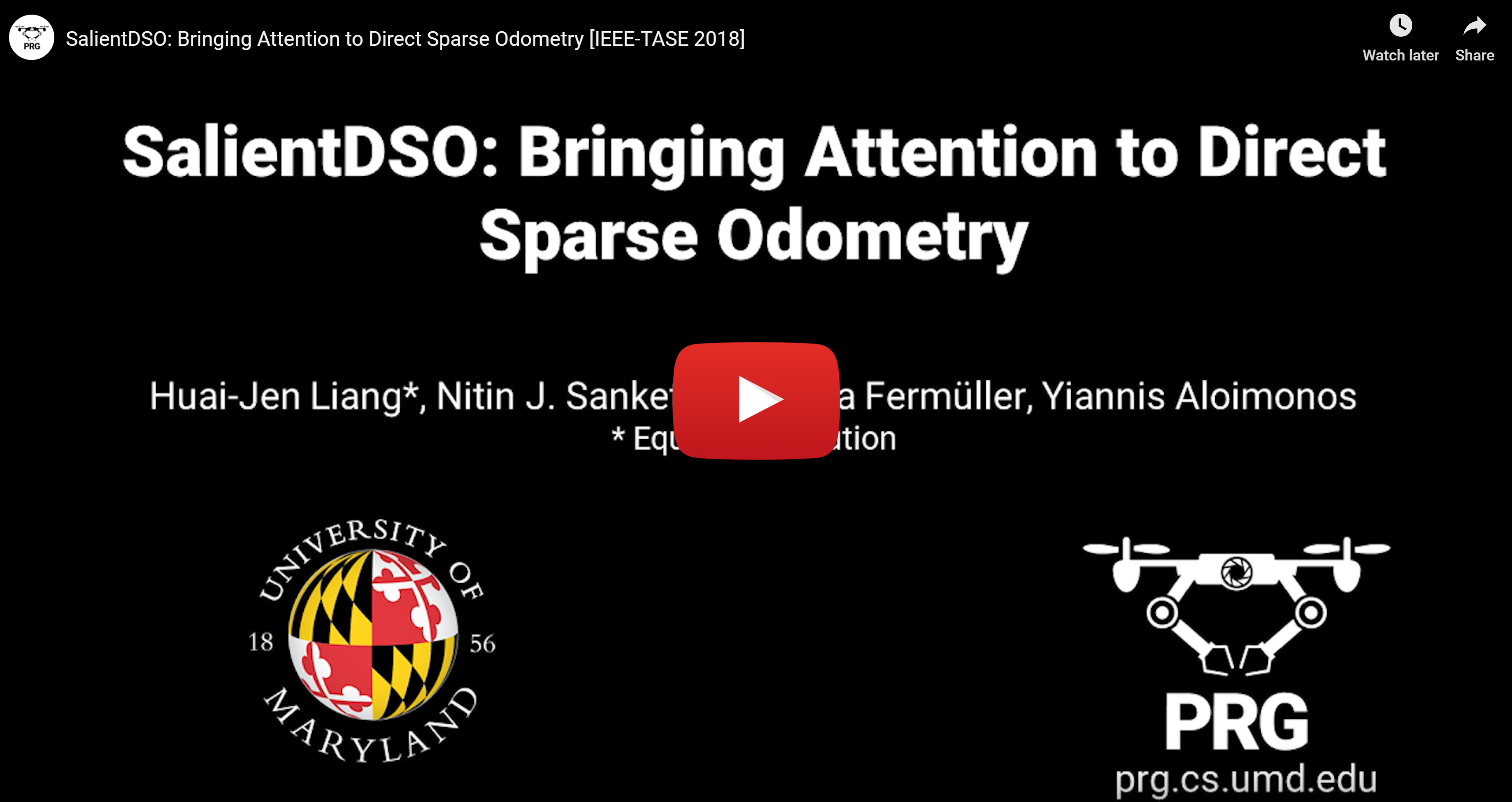  SalientDSO: Bringing attention to Direct Sparse Odometry