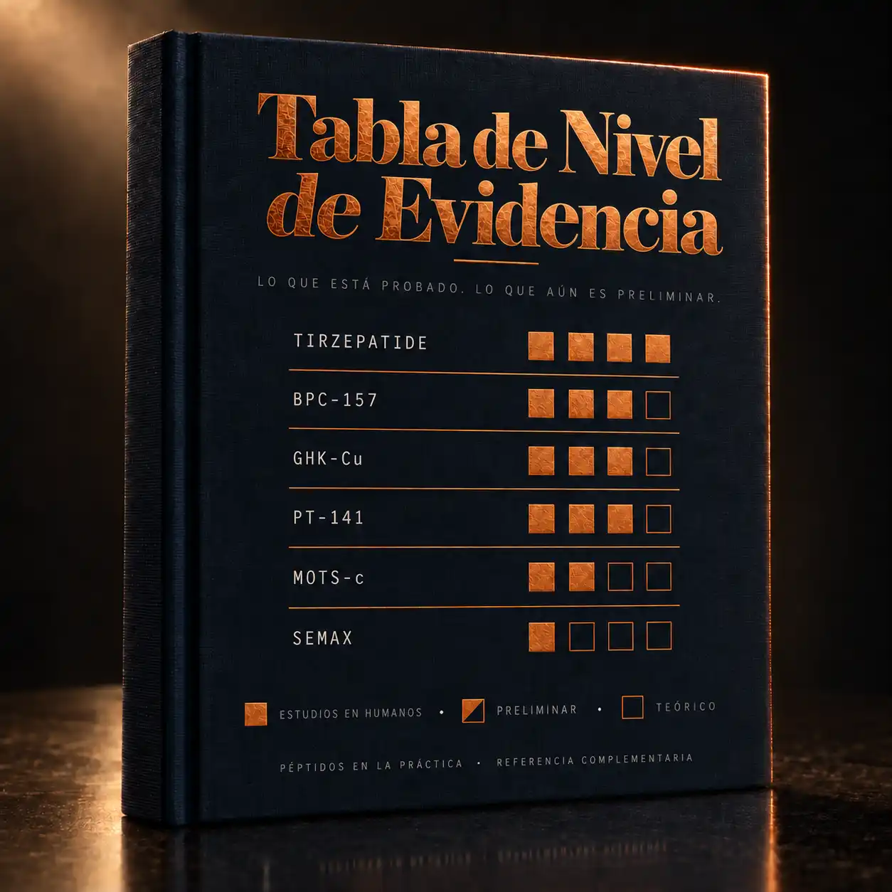 Tabla de Nivel de Evidencia