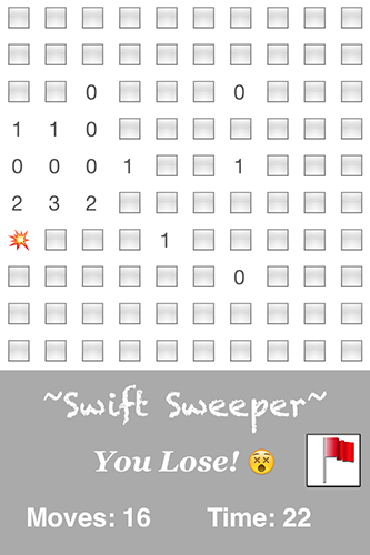 GitHub - princetrunks/SwiftSweeper: Mine Sweeper Clone Coded in Apple's ...