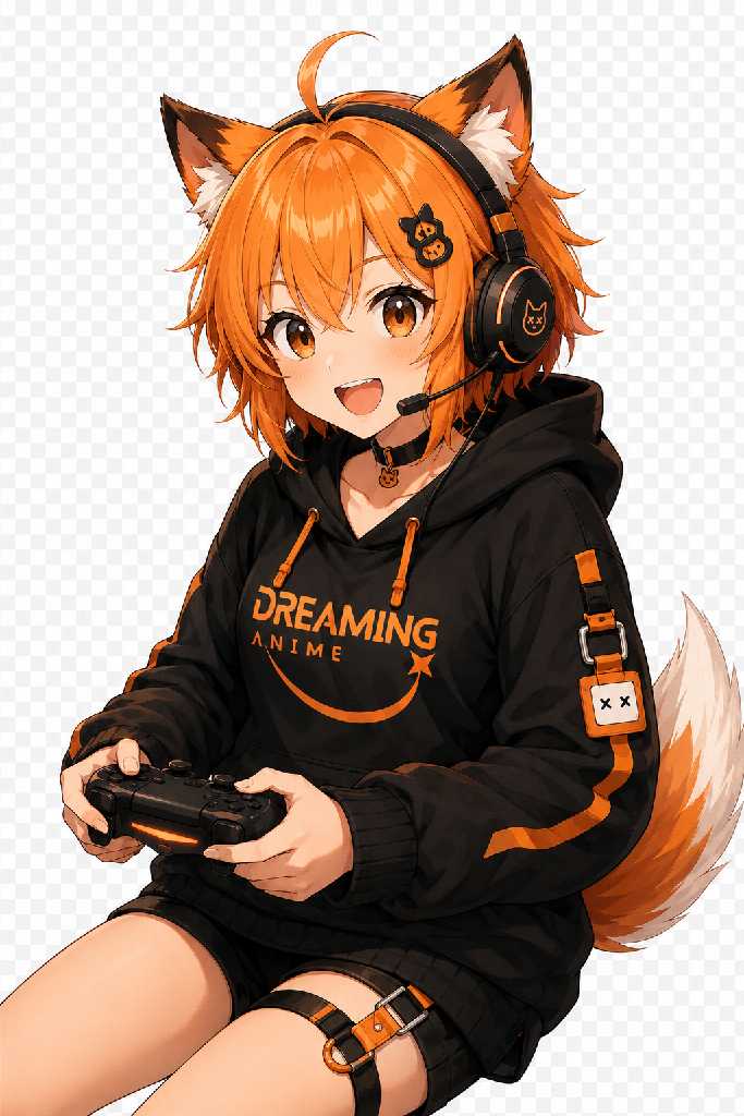 Mimi mascot of Dreaming Anime