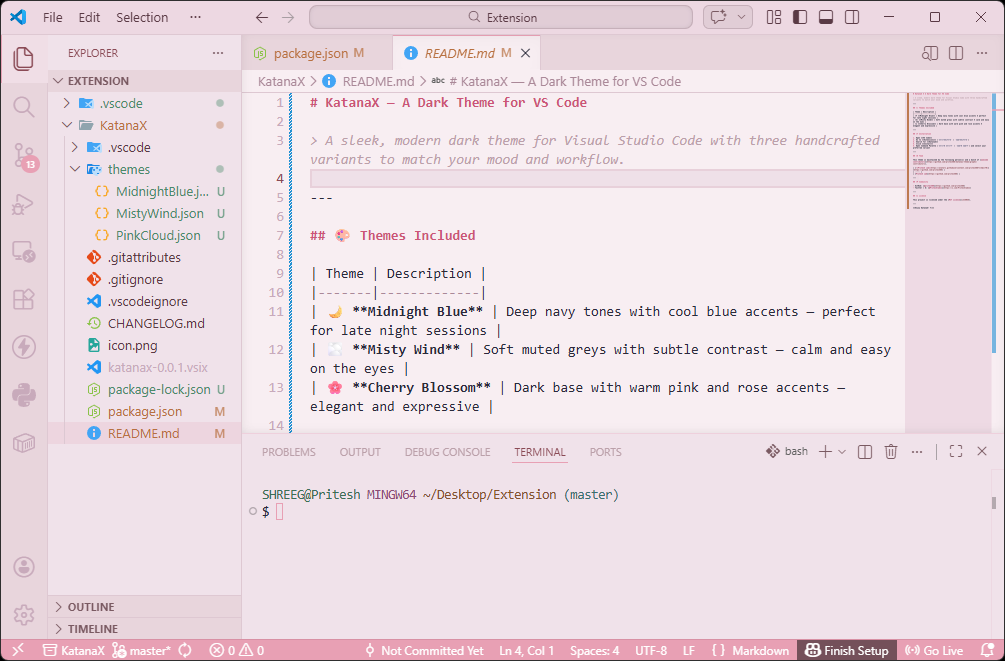 Cherry Blossom Theme