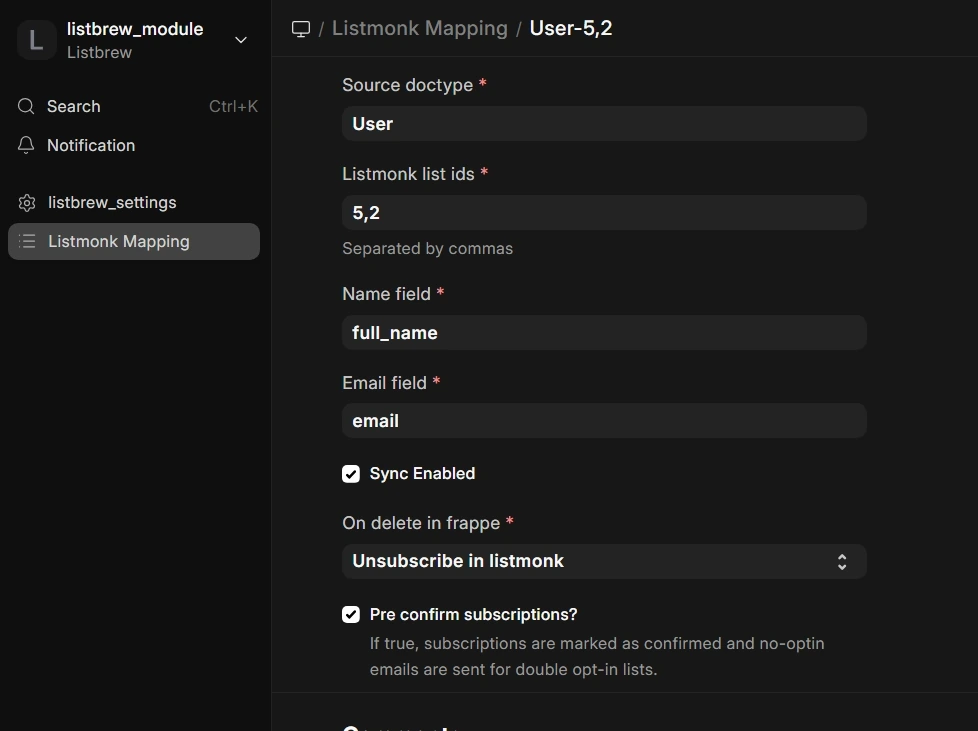 listbrew screenshot