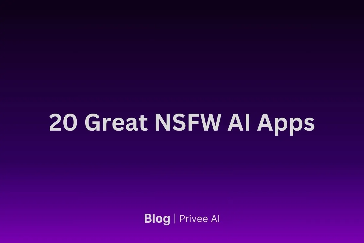 20 Great NSFW AI Apps