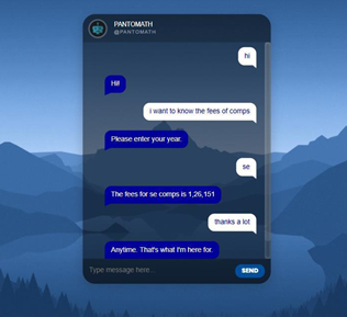 Chatbot Screenshot