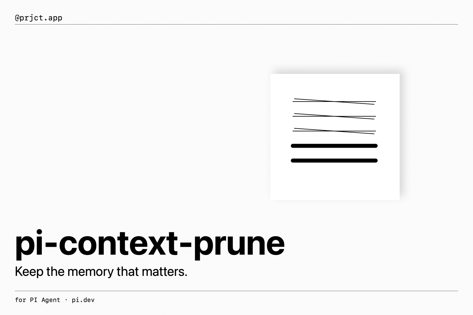 pi-context-prune — for PI Agent