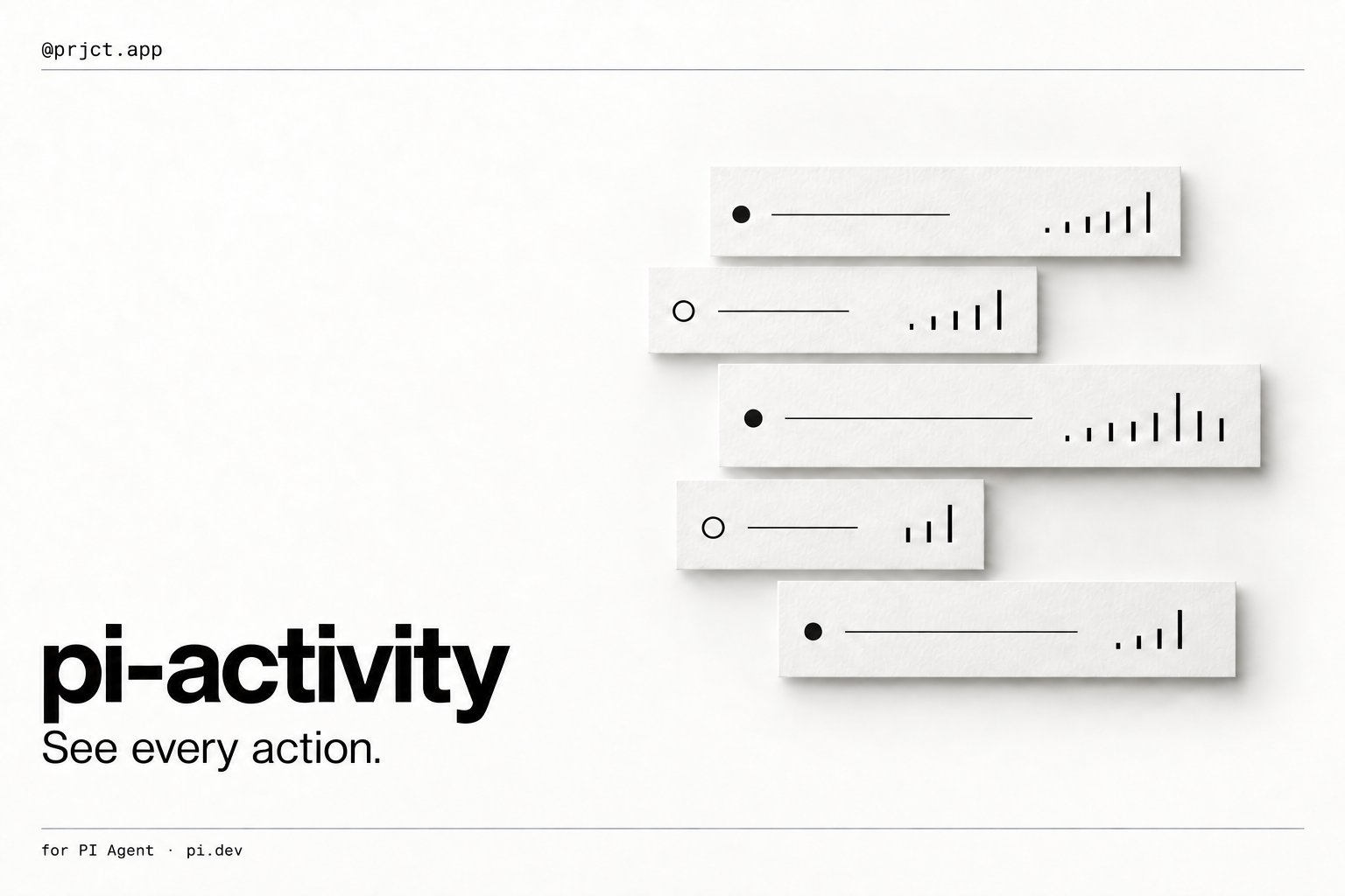 pi-activity — extension for PI Agent