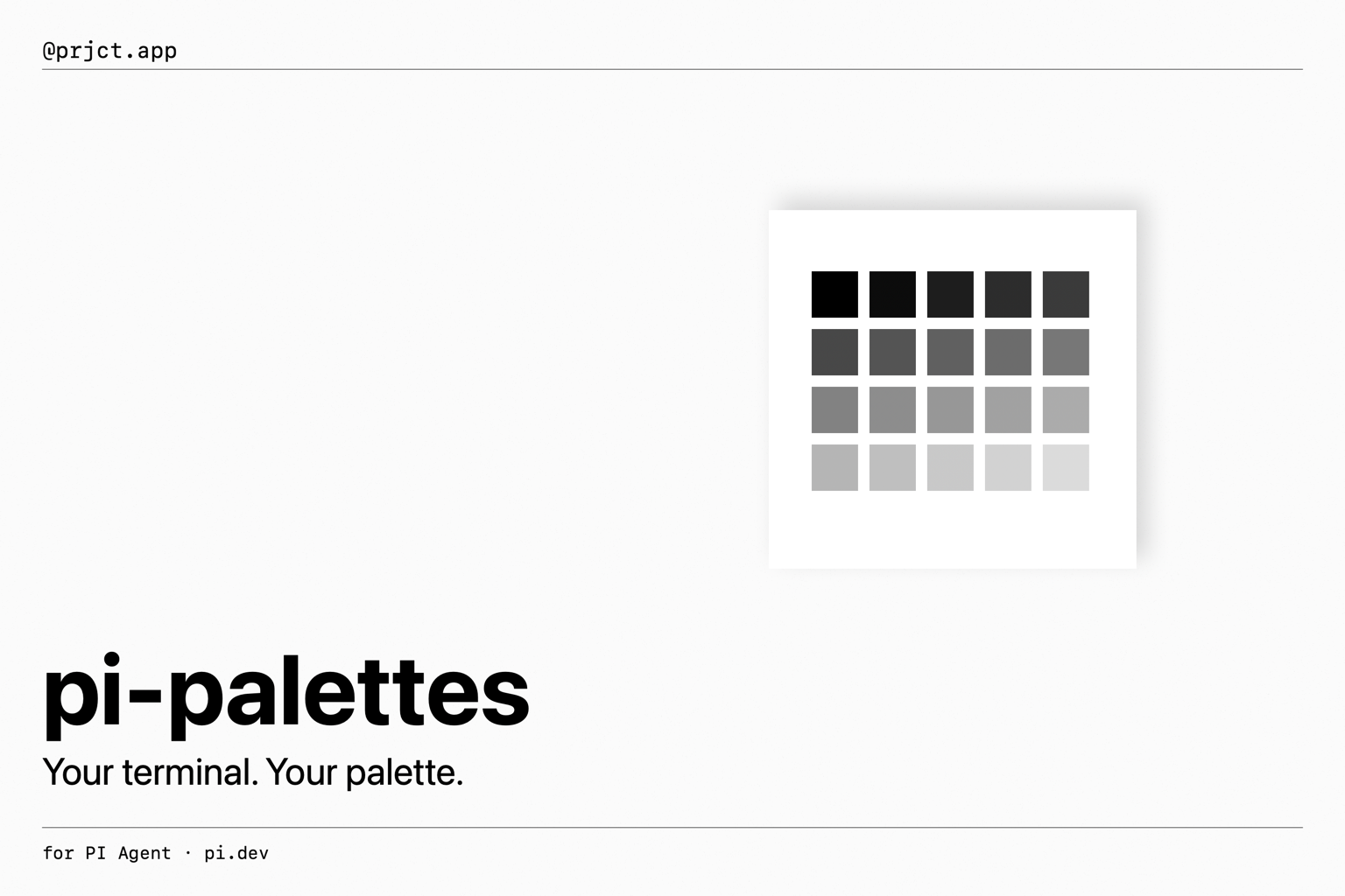 @prjct.app/pi-palette screenshot 1