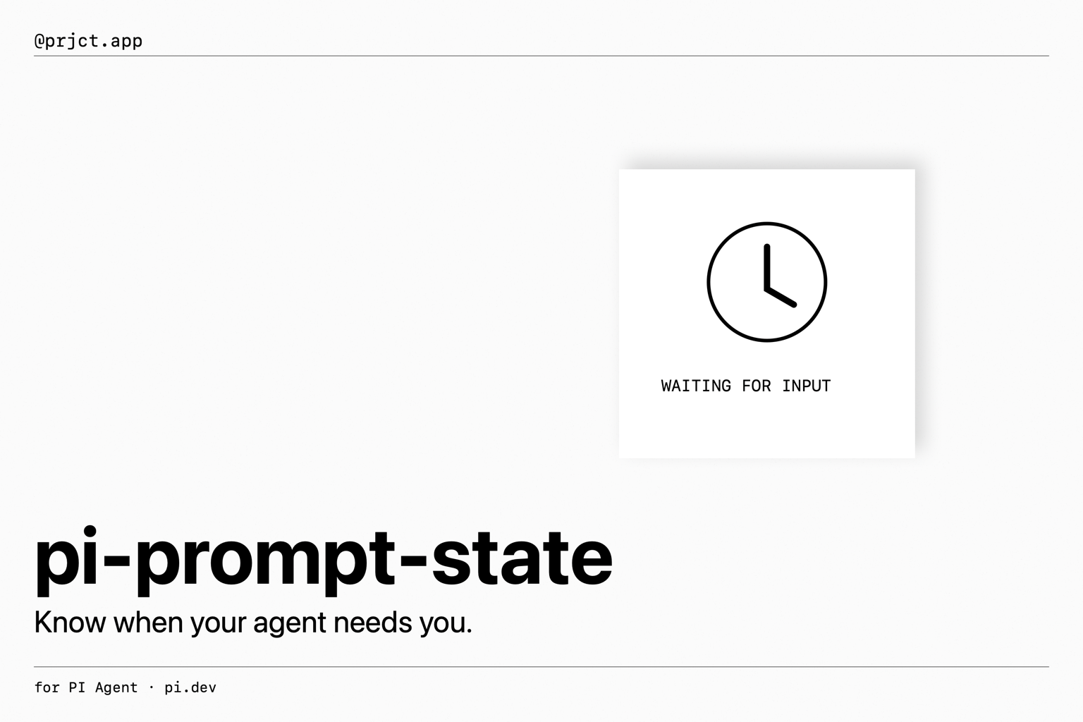 pi-prompt-state — for PI Agent