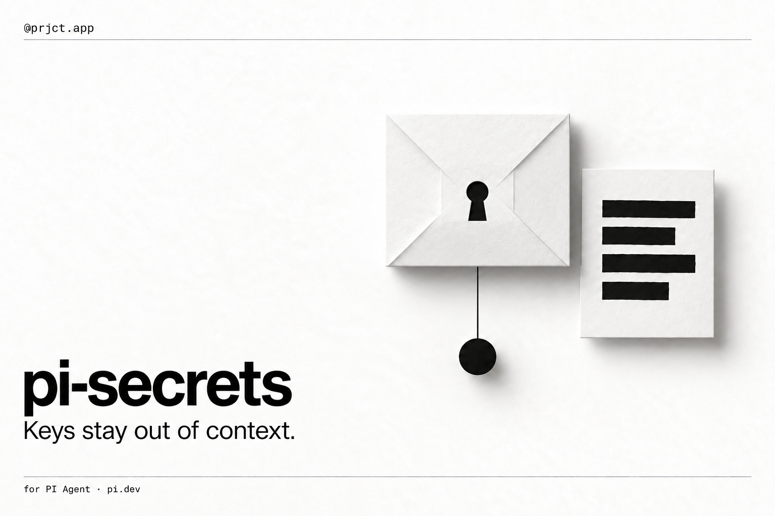 pi-secrets — for PI Agent