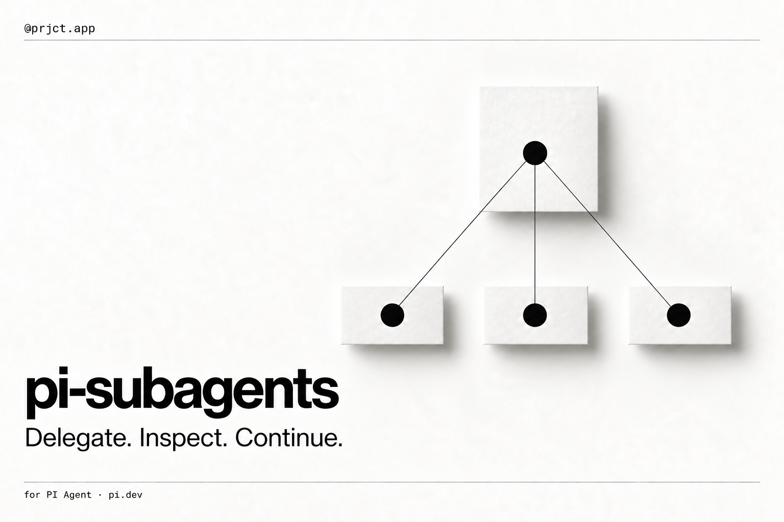 @prjct.app/pi-subagents screenshot 1