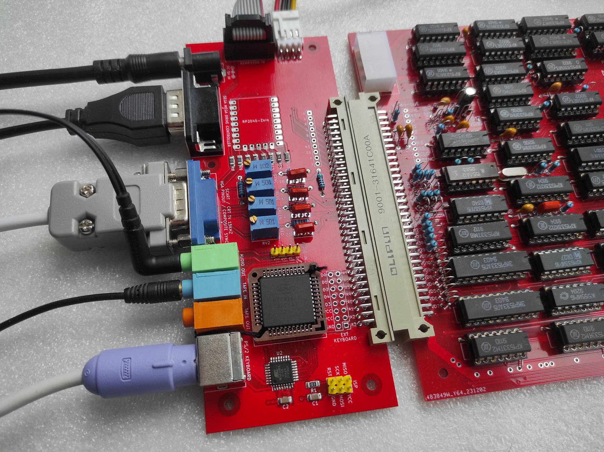 Pentagon 128 Interface Board, from the project README