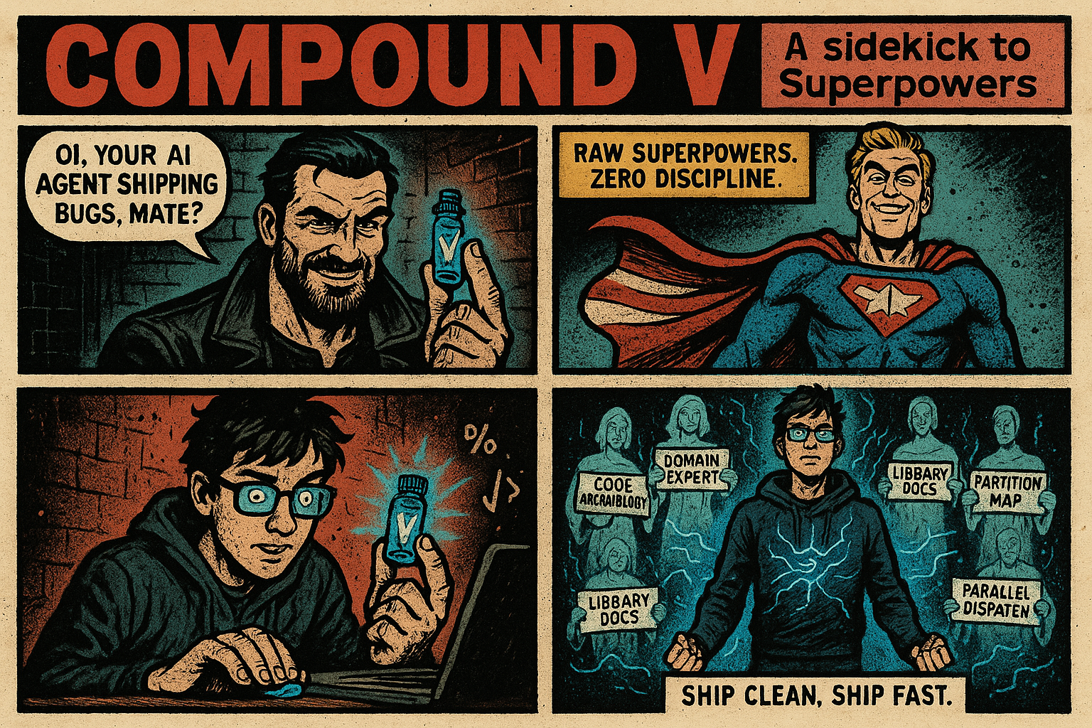 Compound V — a sidekick to Superpowers