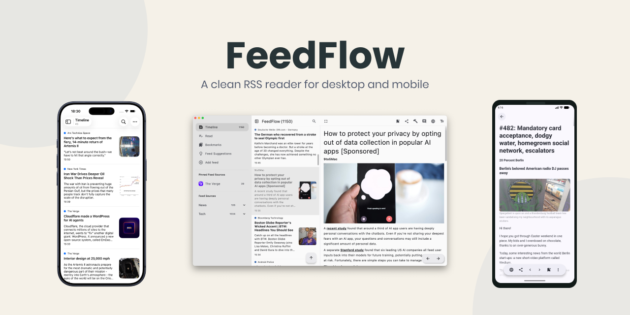 FeedFlow banner