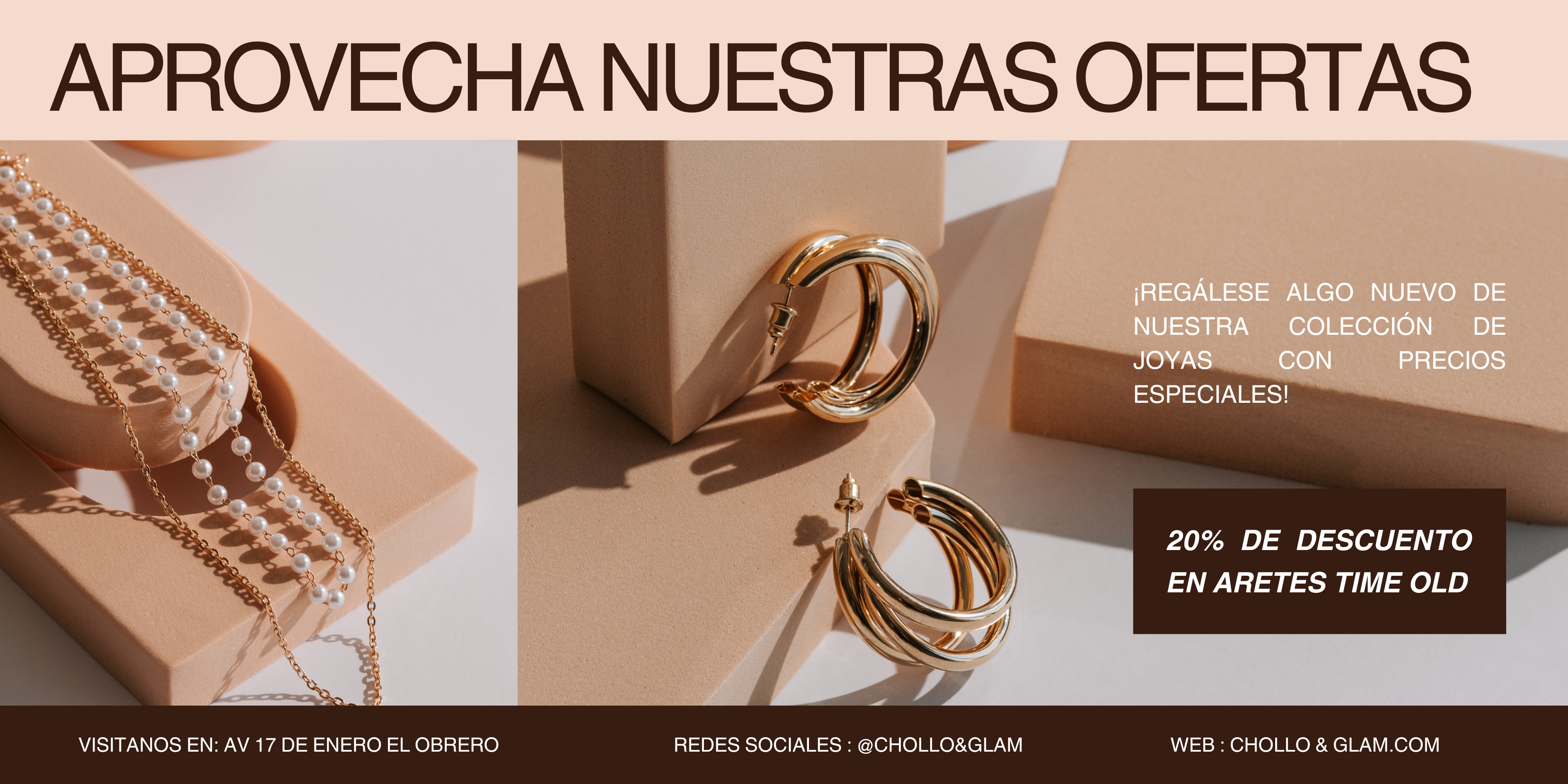 Banner de portada de Chollo & Glam