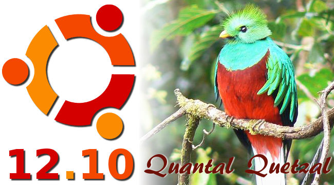 Ubuntu 12.10 alpha 3 quantal quetzal