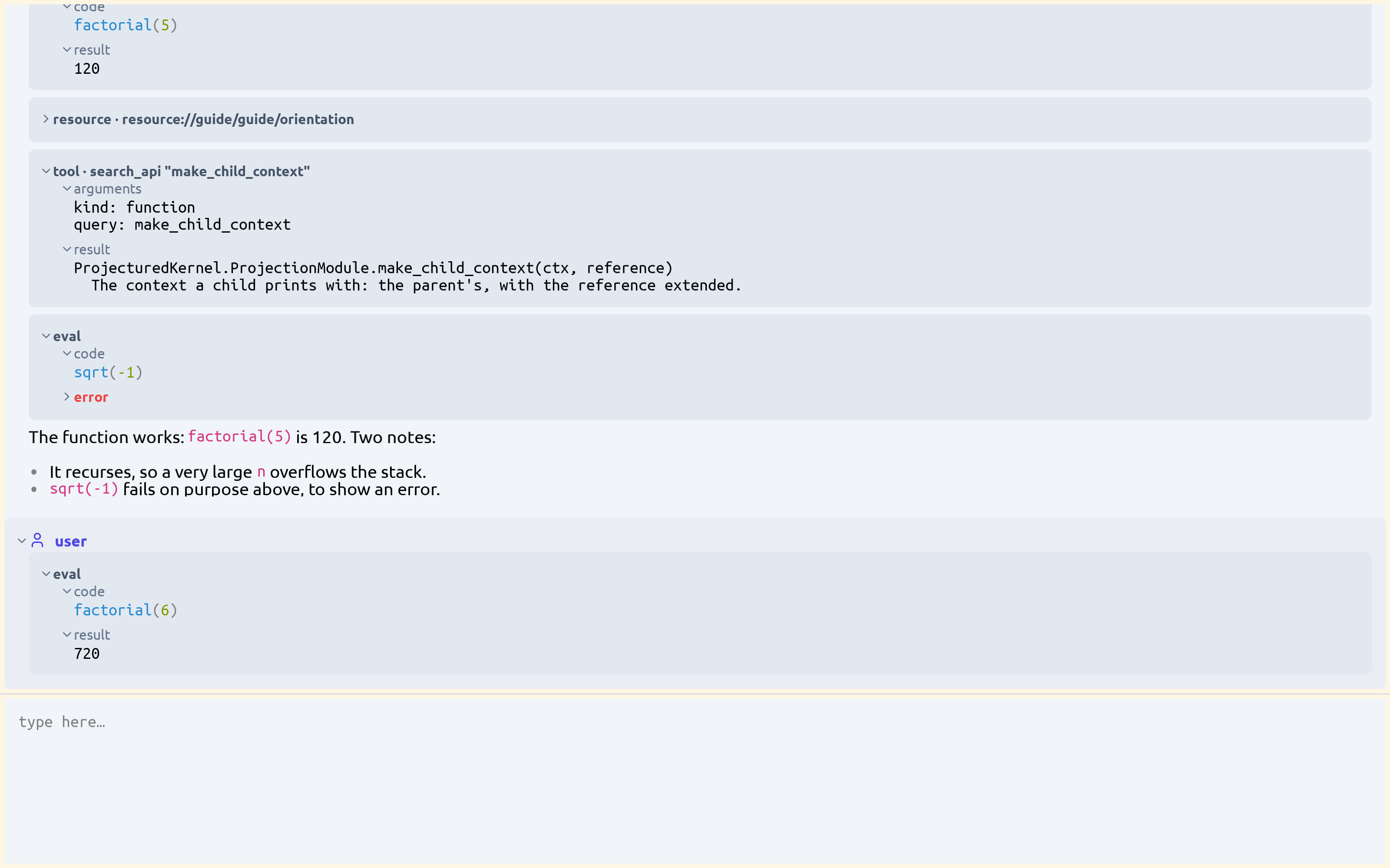 Assistant example