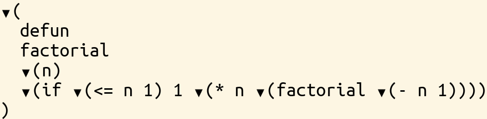 Syntax example