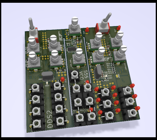KicadJE uP DAC, from the project README