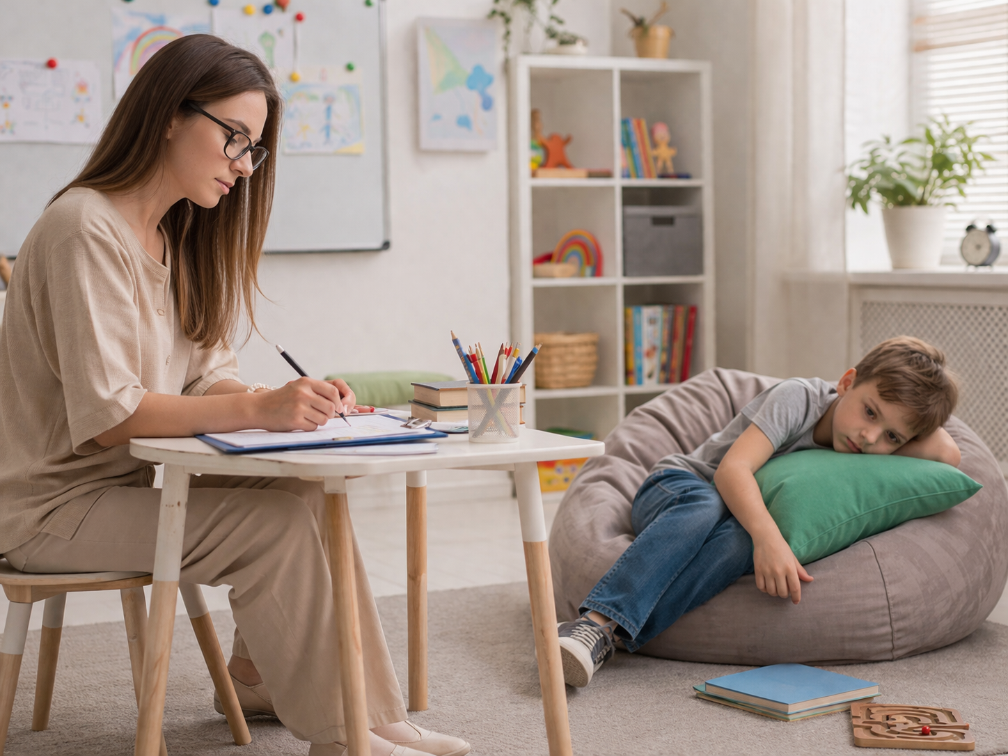 Ребёнок устал