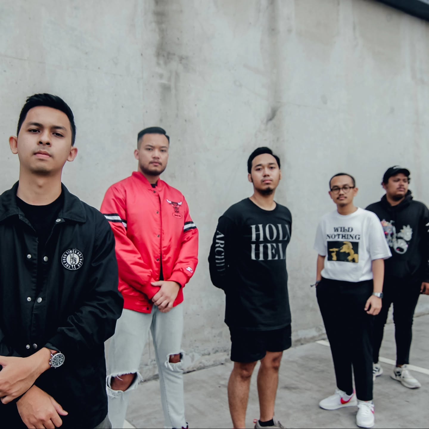 Personil Undelayed, band alternative metalcore asal Jakarta-Bintaro