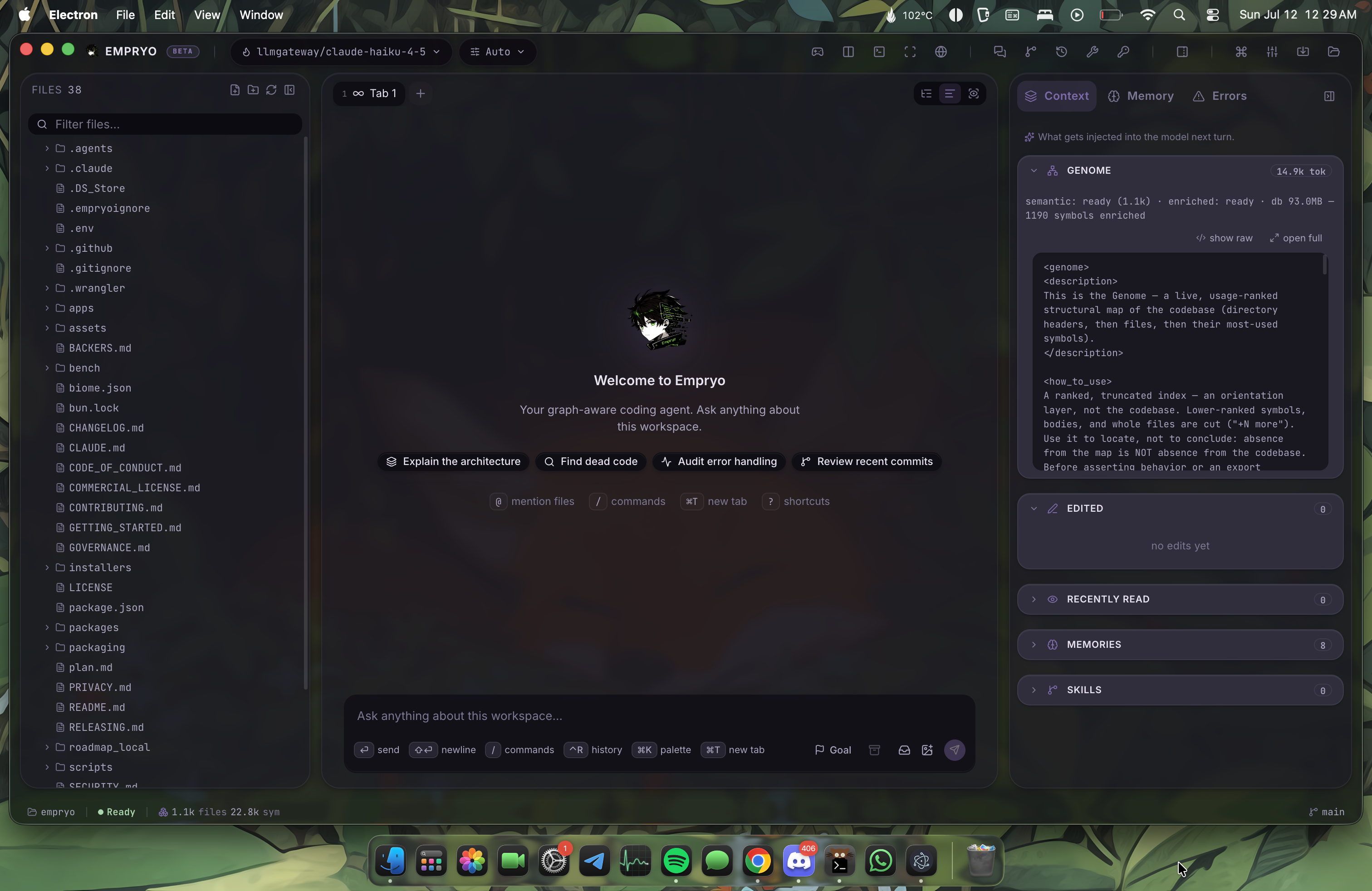 Empryo desktop app