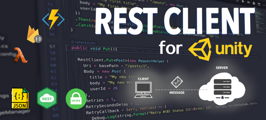 RestClient | Unity 编辑器插件与实用工具-盘古CG网
