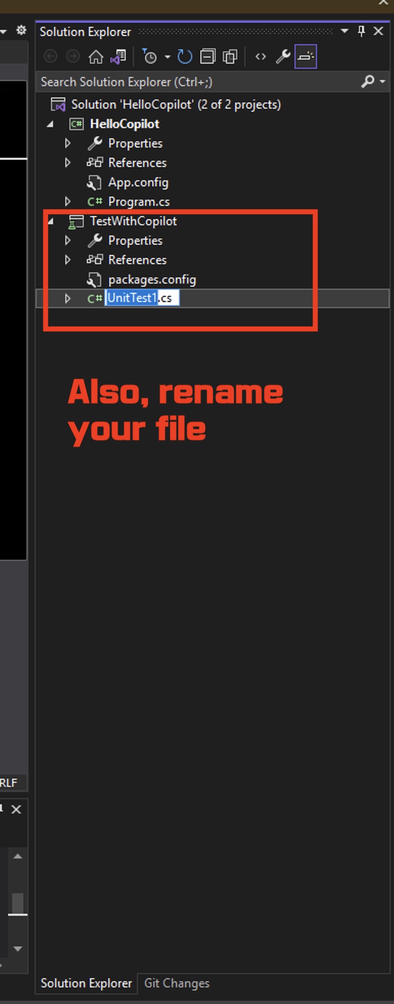 Rename file