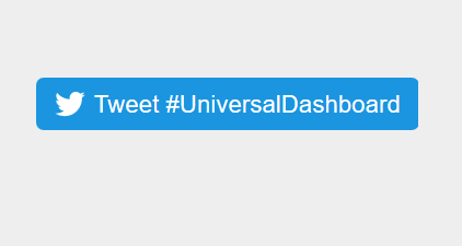UniversalDashboard.UDTwitterHashtag icon