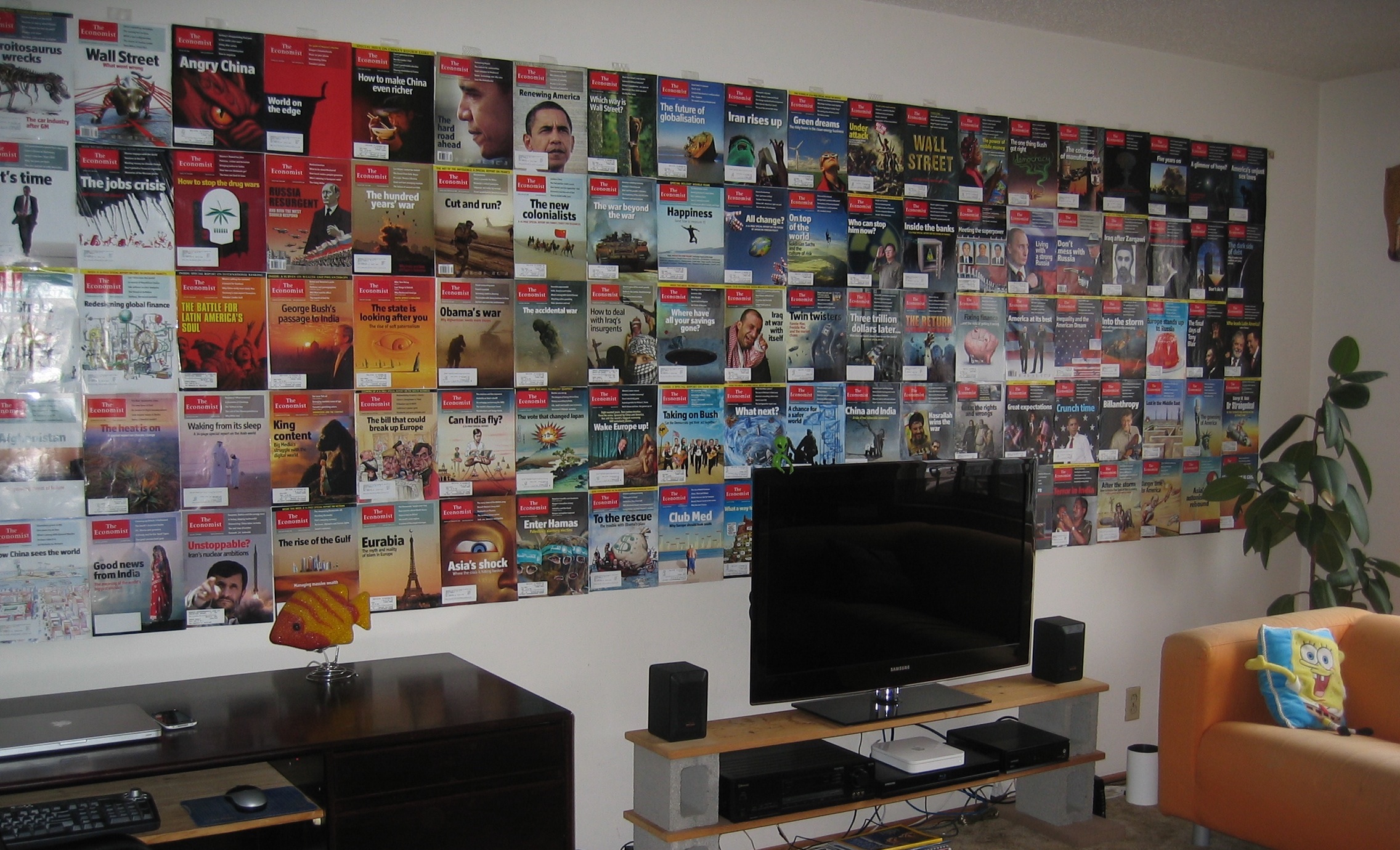 The Economist Wall Mural