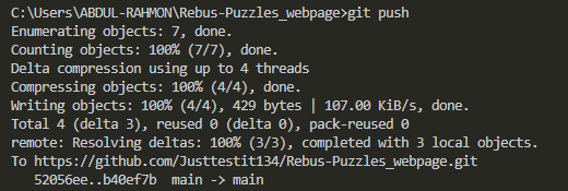 git push