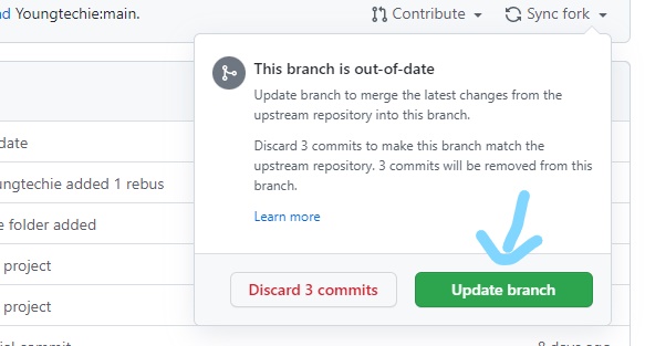 sync fork