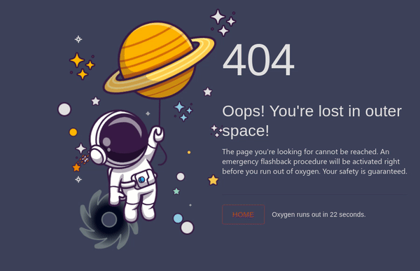 outer space 404