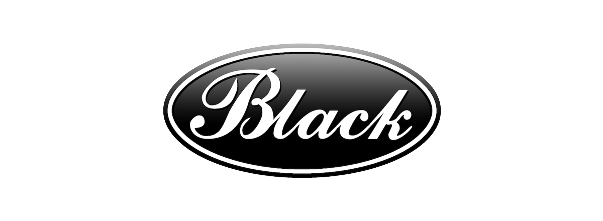 黒のロゴ