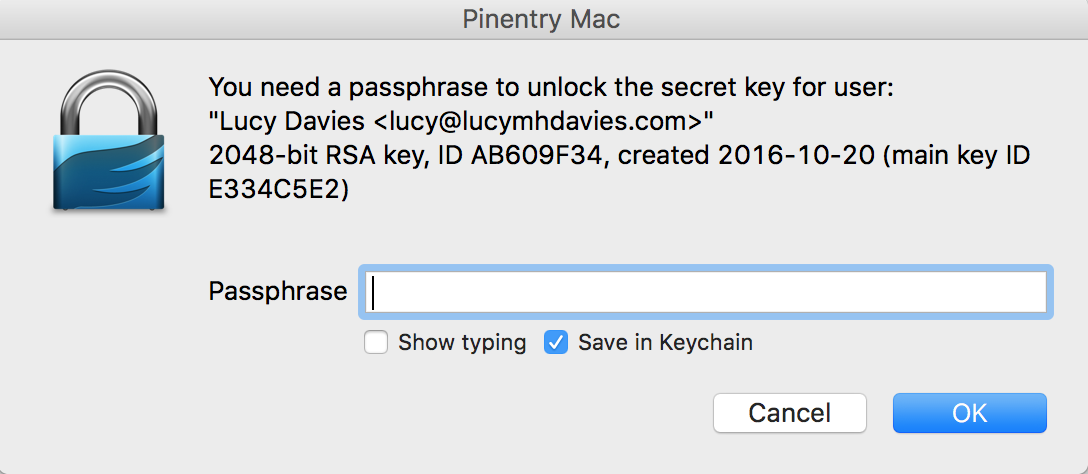 how to remove a key from gpg suite mac