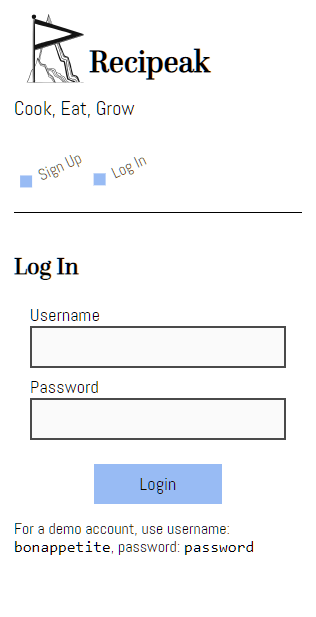 Login Page