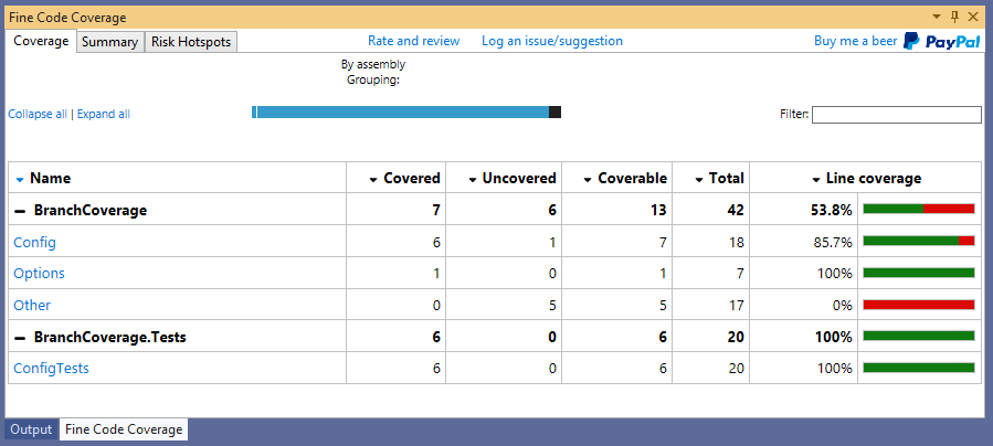 Coverage View