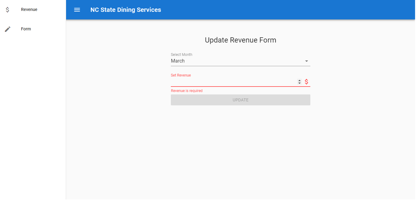 Form Valiation