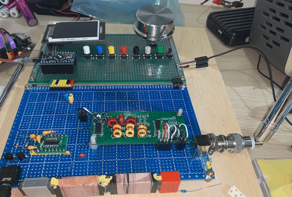 Ricardo's SI4732 receiver prototype 01