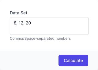 GCF Calculator Input Form GCF Calculator Input Form