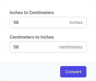 Height Converter Input Form