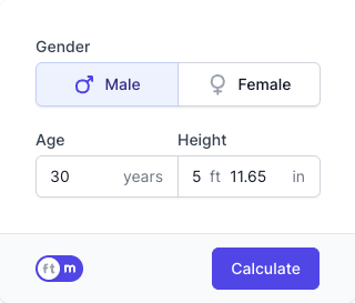 Ideal Weight Calculator Input Form Ideal Weight Calculator Input Form