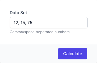 LCM Calculator Input Form