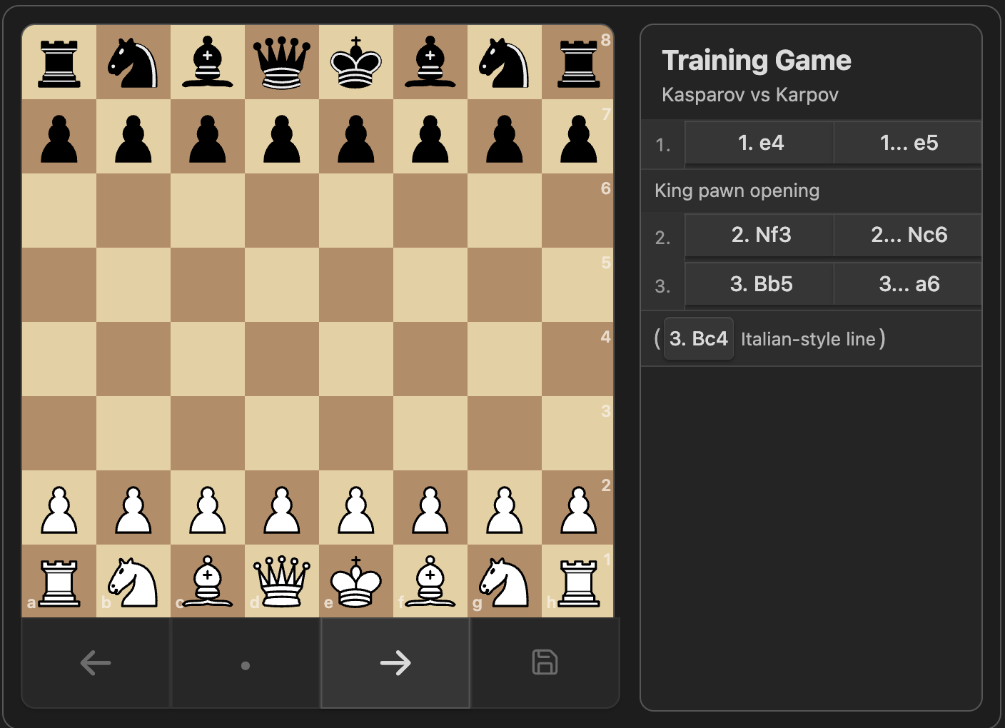 Training Game