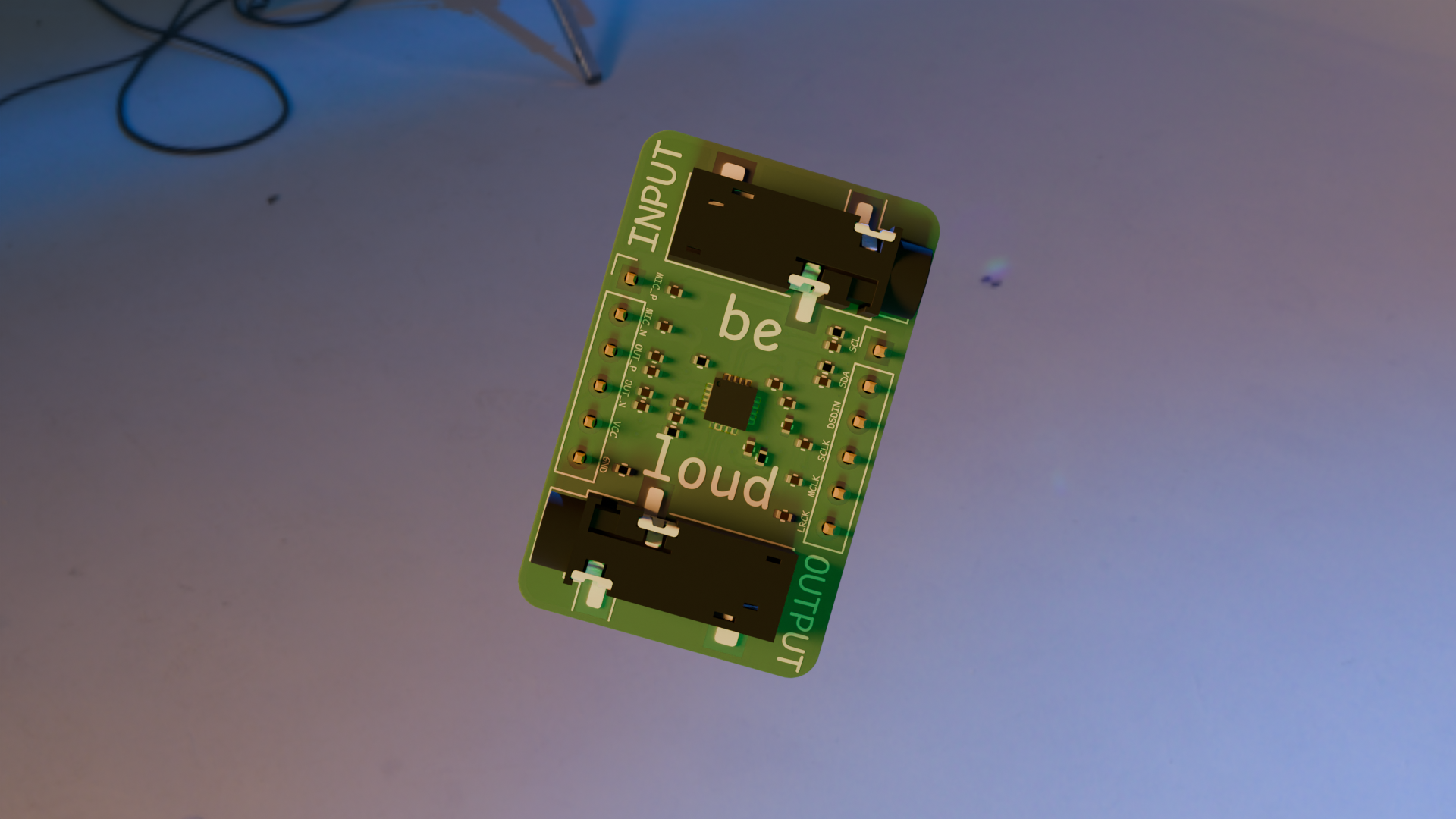 Audio breakout, from the project README